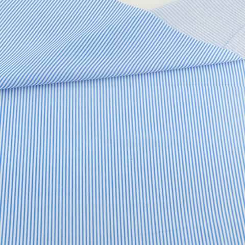 100% tissu en coton rayures bleues et blanches Design Patchwork vêtements bricolage décoration de poupée tissu à coudre Scrapbooking Textile à la maison ► Photo 1/6