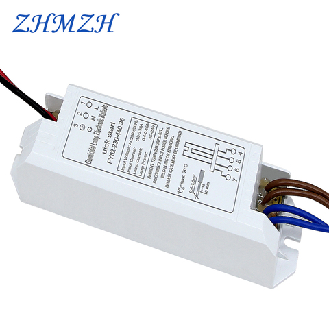 Ballasts électroniques universels pour Tube de lampe UV 2G11, 4-18W 24W 36W 55W, lampe germicide à ultraviolets, stérilisation, ac 220v ► Photo 1/4