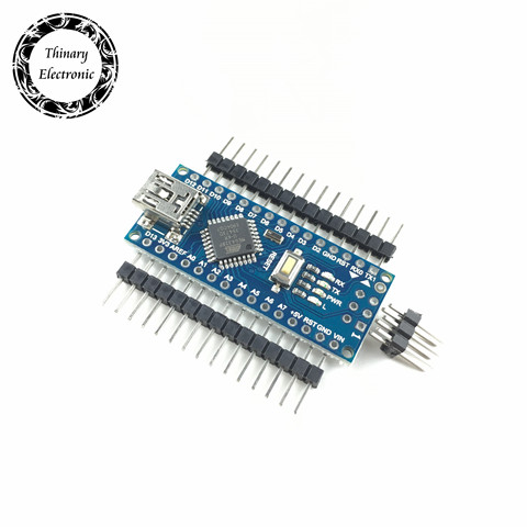 Nano Mini USB avec le contrôleur Nano 3.0 compatible avec chargeur de démarrage pour arduino CH340 pilote USB 16 Mhz Nano v3.0 Atmega328 ► Photo 1/5