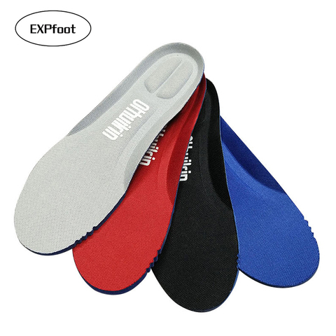 Ortholite Memory Foam insoles For Feet  Running Breathable Orthotic Arch Support Shoes Insole Man Women Flat Feet Orthopedic ► Photo 1/6