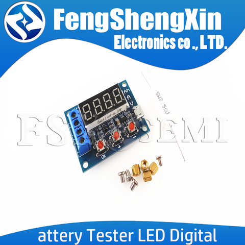 18650 batterie au Lithium alimentation Test ZB2L3 testeur de batterie LED affichage numérique résistance plomb-acide capacité décharge mètre ► Photo 1/1