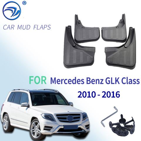 Pare-éclaboussures bavette ensemble style voiture garde-boue pour mercedes-benz classe GLK 2009 2010 2011 2012 2013 2014 2015 ► Photo 1/6