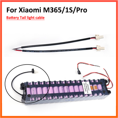 Câble de feu arrière de batterie pour Xiaomi M365 Scooter électrique 1S Pro 2 câble léger de feu arrière de carte de Circuit imprimé LED ► Photo 1/6