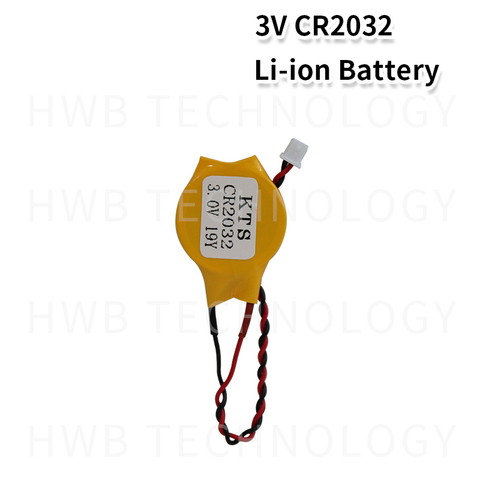 1 pièces/lot batterie au lithium originale KTS CR2032 CR2032W 3V batterie de carte mère d'ordinateur fabriquée au japon ► Photo 1/3