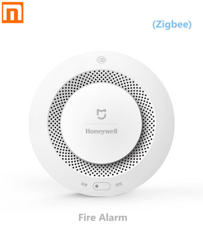 En Stock 2017 Xiaomi Mijia Honeywell Alarme Incendie Détecteur alarme Sonore et Visuelle Fumée Capteur À Distance Mihome Smart APP Contrôle ► Photo 1/5