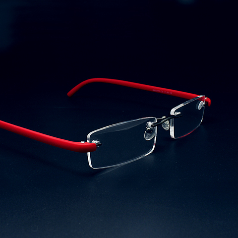 Loupe lunettes de lecture lunettes de lecture mâle lunettes femme lunettes transparentes lunettes femme sans cadre + 1 Loupe ► Photo 1/6