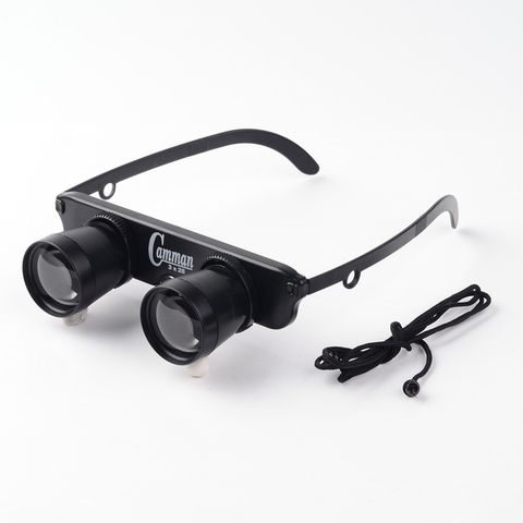 Portable pêche loupe lunettes Style 3x28 optique haute clarté extérieur jumelles pêche télescopes outil pêche lunettes ► Photo 1/5
