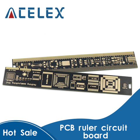 Règle de carte PCB pour ingénieurs électroniques pour fabricants de Geeks pour ventilateurs Arduino règle de référence de carte PCB unités d'emballage de carte PCB v2 - 6 ► Photo 1/5