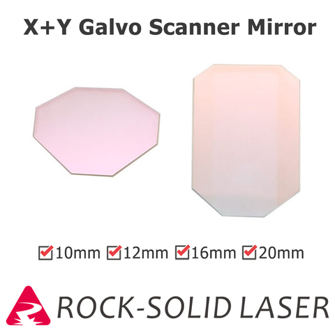 Galvo – tête de balayage optique, miroir, Quartz, axe X Y, pour Laser à Fiber 1064nm, taille de Spot lumineux 10mm 12mm 16mm 20mm 25mm, tête de galvanomètre ► Photo 1/5