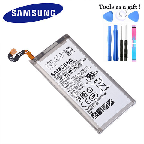Batterie d'origine pour SAMSUNG G950 EB-BG950ABE 3000mAh pour Samsung Galaxy S8 G9500 SM-G950U G950A G950F batterie de téléphone de remplacement ► Photo 1/2