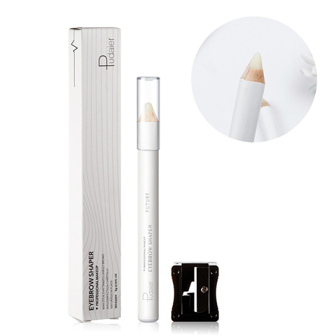 Stylo à sourcils imperméable, cire incolore, façonnage durable, forme de Protection, taille-crayon ► Photo 1/6