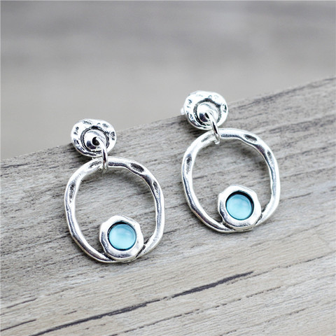 Anslow – boucles d'oreilles rondes pour femmes, bijoux de styliste, rétro, couleur bonbon, perles, cadeau de mariage, nouvelle collection 2022, LOW0003AE ► Photo 1/6