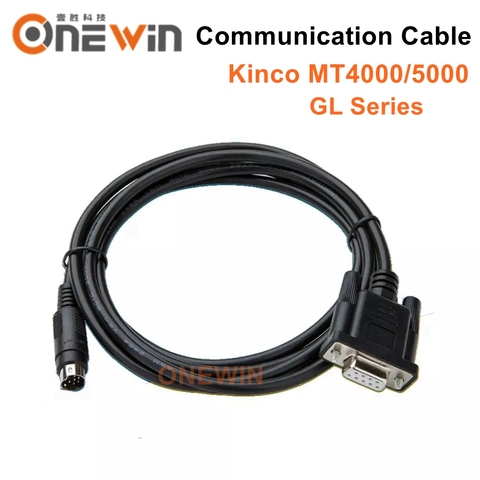 Kinco MT4000/5000 GL série HMI écran tactile connecter la communication par câble du programme PLC entre l'plc et l'ihm ► Photo 1/1