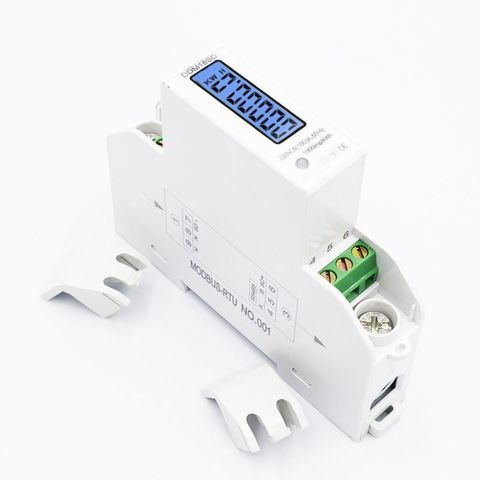 5(100A) monophasé Din Rail RS485 modbus-rtu consommation d'énergie kWh Watt mètre d'énergie ► Photo 1/1