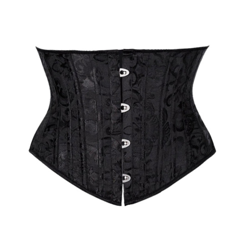 Corset amincissant à motif Floral, sous-buste en Jacquard, style gothique Busiter, 23cm, 24 spirales en acier, 8130 ► Photo 1/6