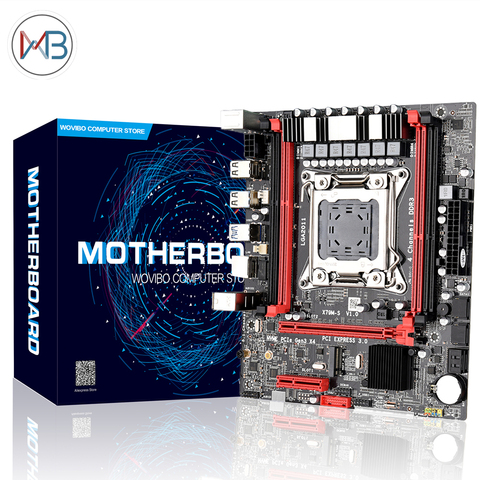 Carte mère pour Gaming X79 LGA 2011 USB 3.0 SATA III DDR3, PCI-E NVME SSD M.2, processeur Intel Xeon E5 V2 I7, carte mère ► Photo 1/6