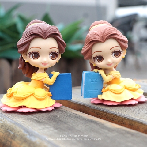 Disney la Belle et la bête Belle 9cm Figurine modèle Anime Mini décoration Collection Figurine jouet modèle pour enfants cadeau ► Photo 1/5