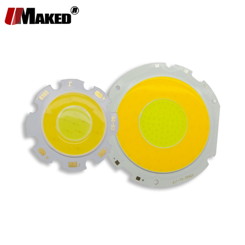 Ampoule LED COB Double couleur pour projecteur, 2 pièces, 3W 5W 7W 10W 15W 20W 30W, diodes SMD intégrées, puces pour plafonnier ► Photo 1/6