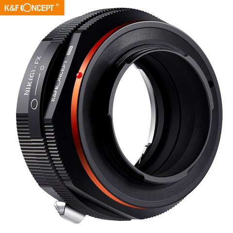 K & F Concept – adaptateur d'objectif de précision, bague d'adaptation Nikon NIK(G) à FX PRO pour objectif Nikon G AF à monture Fujifilm ► Photo 1/6