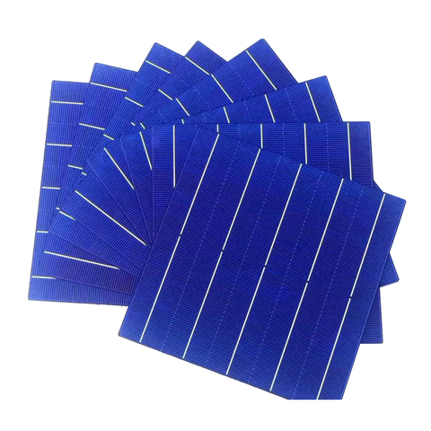 20 pièces 90W 157MM efficacité photovoltaïque polycristallin silicium cellule solaire prix pas cher Grade A pour bricolage PV Poly panneau solaire ► Photo 1/1