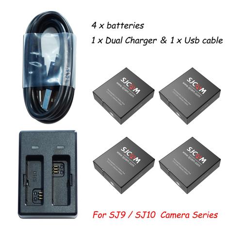 SJCAM SJ9/SJ10 – batterie Li-ion universelle, 1300mAh, Rechargeable, pour appareil photo SJCAM série SJ9/SJ10 ► Photo 1/5
