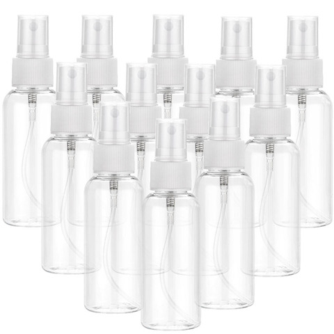 Flacon pulvérisateur vide, rechargeable, 5 pièces, rechargeable, 10ml, 30ml, 50ml, 60ml, 100ml, vaporisateur, atomiseur, accessoires de voyage ► Photo 1/6