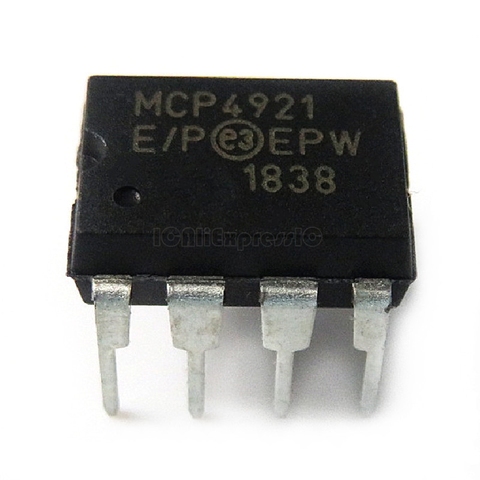 1 pièces/lot convertisseur analogique numérique IC MCP4921-E/P MCP4921 DIP-8 en Stock ► Photo 1/1