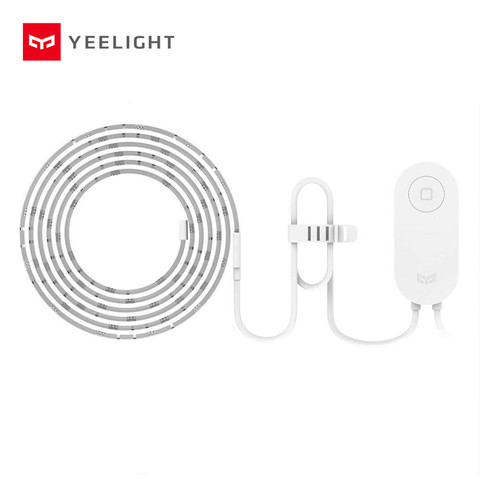 Yeelight – bande lumineuse RGB LED 1S intelligente, 2M, 16 millions de couleurs, pour maison connectée, application Mi Home WiFi, fonctionne avec Alexa Google Home Assistant ► Photo 1/6