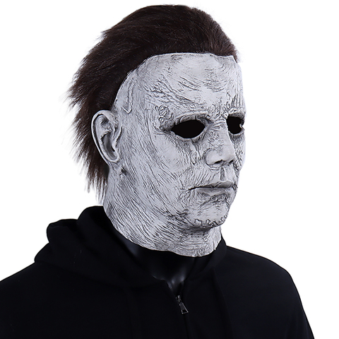Halloween tueur Michael Myers masque Cosplay horreur tueur Latex masques casque carnaval mascarade fête déguisement accessoires ► Photo 1/6