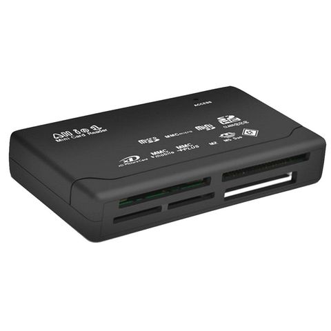 Lecteur de carte tout-en-un USB 2.0 carte SD lecteur adaptateur prise en charge TF CF SD Mini SD SDHC MMC MS XD ► Photo 1/6