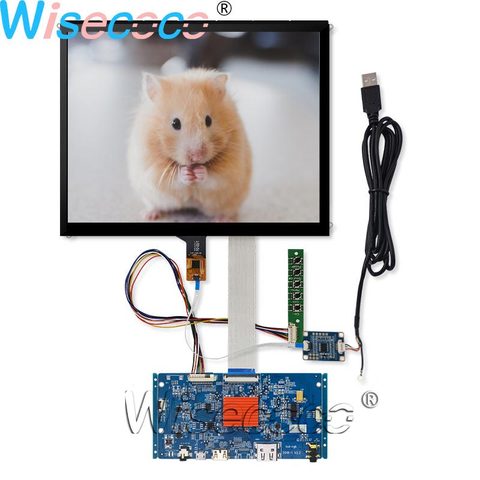 Wisecoco 9.7 pouces 2K 2048*1536 IPS Retina moniteur écran LCD Module tactile panneau de commande HDMI pour framboise LP097QX1 SPA1 ► Photo 1/6