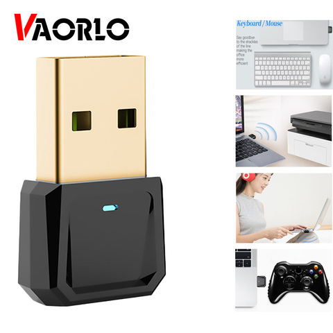 VAORLO – transmetteur Audio Dongle USB 5.0, pour imprimante, manette de jeu, souris, clavier, adaptateur sans fil Stable, téléphone Android ► Photo 1/6