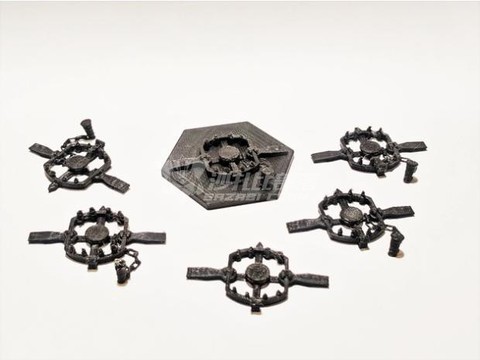 GLOOMHAVEN TRPG miniature match tout jeu de société commun 3D jeton scène outils pièges modèles figurines figurine ► Photo 1/6