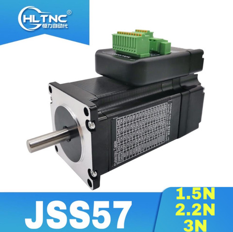 Nema23 boucle fermée JSS57P1.5N/2.2N/3N intégré en boucle fermée moteur pas à pas peut remplacer iss57-36-20 intégré en boucle fermée RS485 ► Photo 1/6