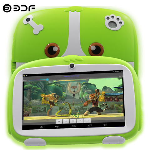 Tablette Pc 7 pouces pour enfants, Android 8.0 Quad Core, favoris pour enfants, wi-fi, Bluetooth, double caméra, nouvelle collection ► Photo 1/6