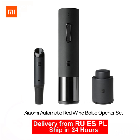 Xiaomi ouvre-bouteille automatique pour coupe-feuille de vin rouge ouvre-bouteille rouge électrique ouvre-pot bouchon rapide décanteur ensemble Gadgets ► Photo 1/6