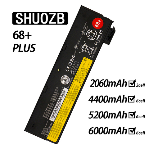X240 Nouvelle Batterie pour Lenovo Thinkpad T440S X260 X250 X240S T450 T470P T450S X270 K2450 W550S 45N1136 45N1738 68 + ► Photo 1/6