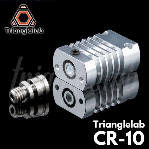 Trianglelab T-CR10 Hotend KIT de mise à niveau tout métal/PTFE dissipateur thermique titane rupture de chaleur pour CR-10 CR-10S Ender3 Kit de mise à niveau ► Photo 1/6