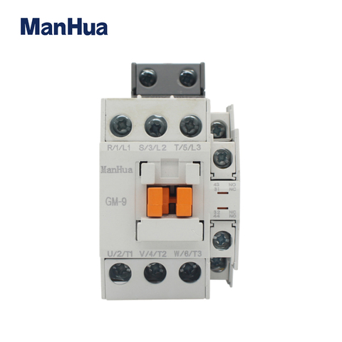 Manhua – contacteur magnétique élévateur de protection de moteur électrique triphasé GMC-9, 220v ac ► Photo 1/1