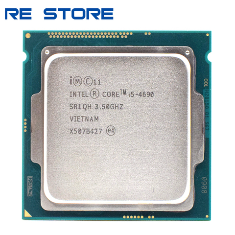 Utilisé Intel Core i5 4690 processeur d'unité centrale 3.50Ghz Socket 1150 Quad Core bureau SR1QH ► Photo 1/2