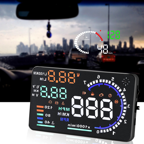 OBD2 HUD Voiture Affichage Tête Haute 4 