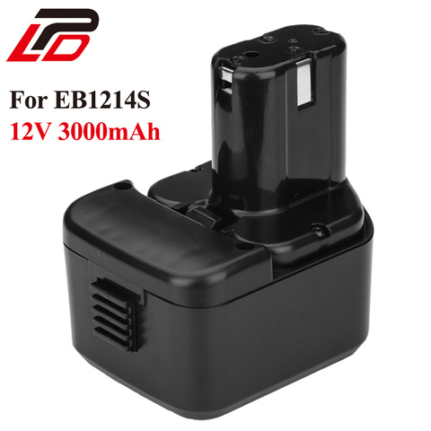 EB1214S batterie 12 volts 3.0Ah remplacement batterie Rechargeable pour Hitachi EB1212S EB1214L Eb1220bl C5D, DS12DVF3 320386 ► Photo 1/6