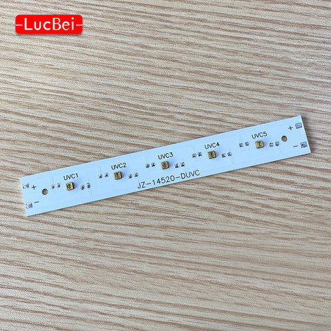 Module de stérilisation à lampe UV, 6V, 275nm, 5W, UVC, lumière ultraviolette profonde, haute qualité, livraison gratuite ► Photo 1/6