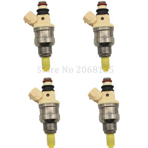 4 pièces Injecteurs De Carburant INP-470 15710-58B00 INP470 1571058B00 Pour SUZUKI SIDEKICK ► Photo 1/5