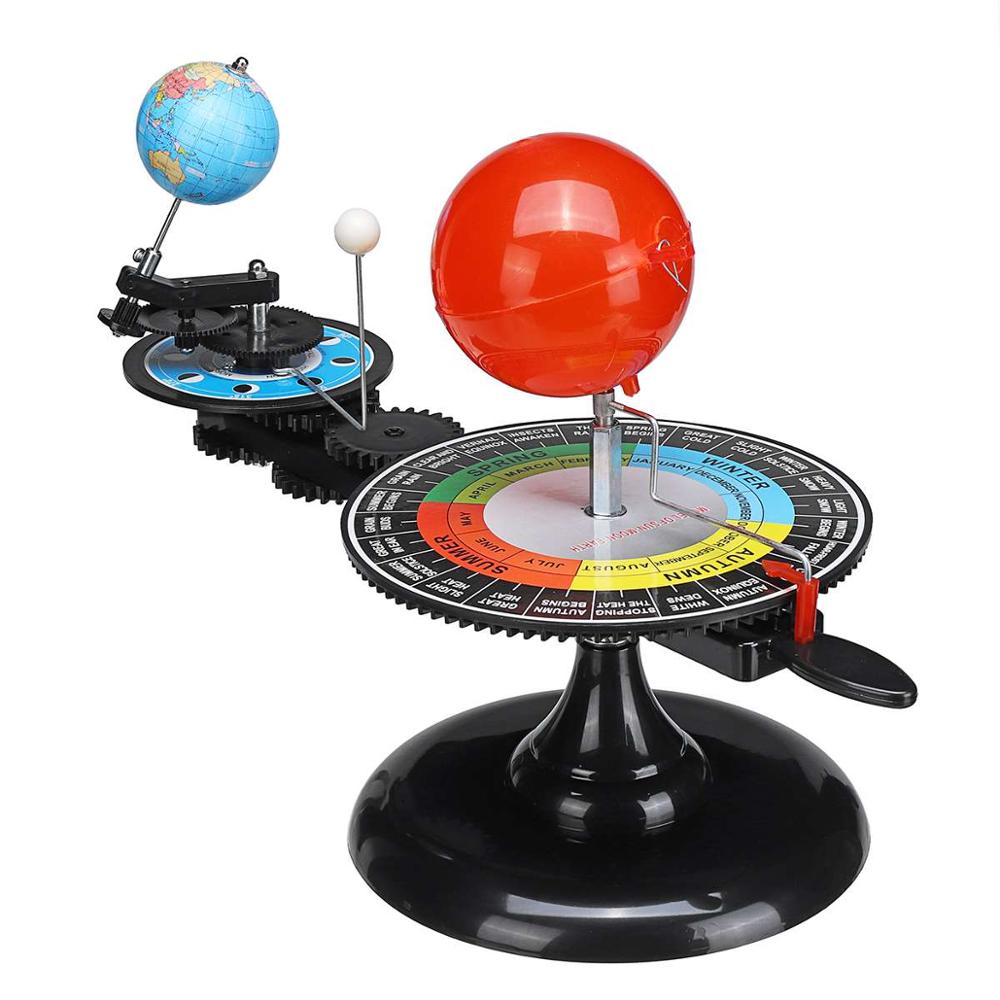 Système solaire modèle bricolage Globe terre soleil lune orbitale planétarium éducatif pour enfant enfant jouet astronomie Science Kit enseignement ► Photo 1/6