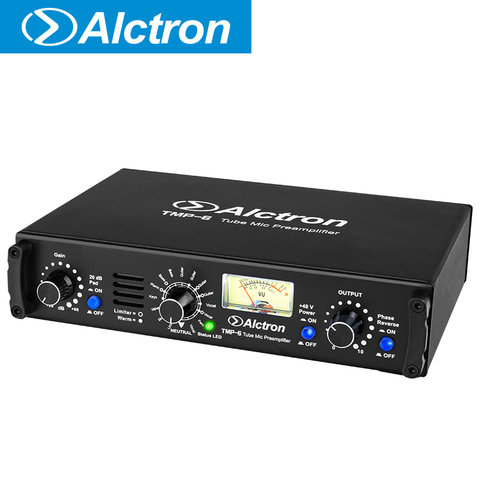 Alctron TMP-6 ampli micro à tube sous vide, 16 effets de tonalité différents, guitare, chant, piano, etc., utilisé dans l'enregistrement en studio, moniteur ► Photo 1/5