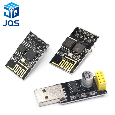 Adaptateur de programmeur ESP01 adaptateur de ESP-01 UART GPIO0 ESP8266 CH340G USB vers ESP8266 Module de carte de développement Wifi sans fil série ► Photo 1/6