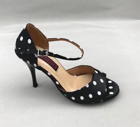 Chaussures de danse latine confortables et à la mode pour femmes, chaussures de salsa, tango, chaussures de mariage et de fête, 6205B-BD ► Photo 1/6