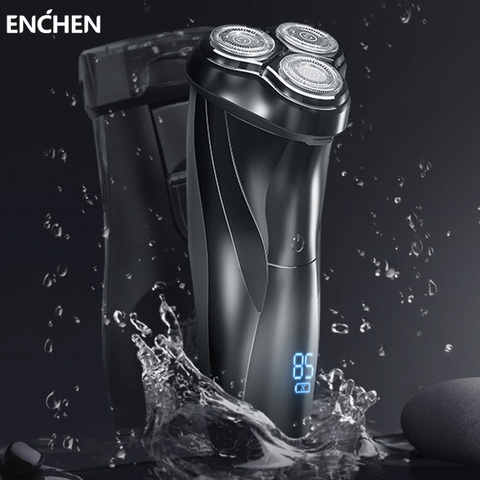 ENCHEN – rasoir électrique pour hommes Blackstone 3, tête de coupe flottante 3D, Machine à raser la barbe, Rechargeable par USB ► Photo 1/6