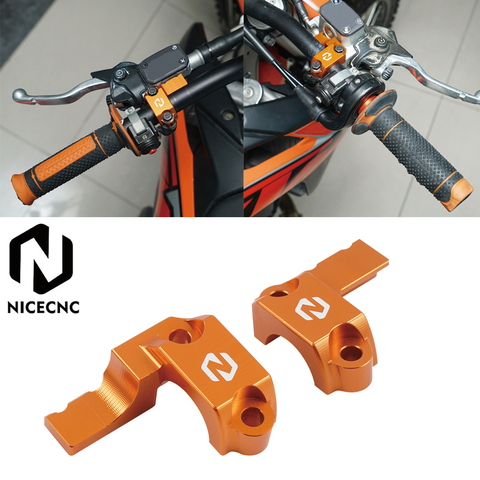 NICECNC 1 paire moto maître-cylindre protecteurs pour KTM 250 300 350 400 450 500 EXC EXCF SX SXF XC XCF XCW 2014-2022 ► Photo 1/1